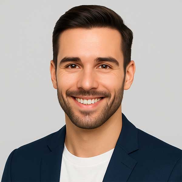 Portrait of a smiling man