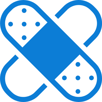 Adhesive bandages icon