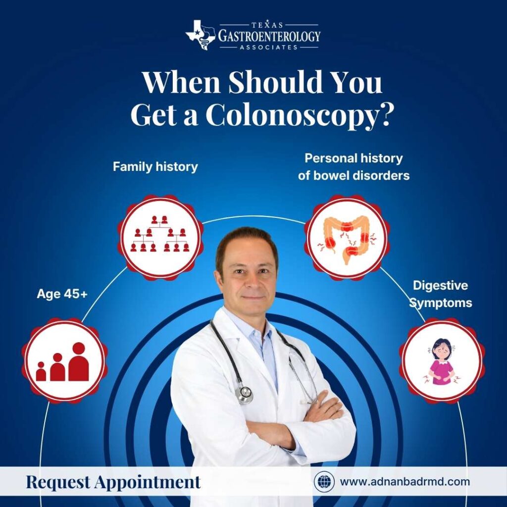 When Should You Get a Colonoscopy in Frisco/Plano, TX?